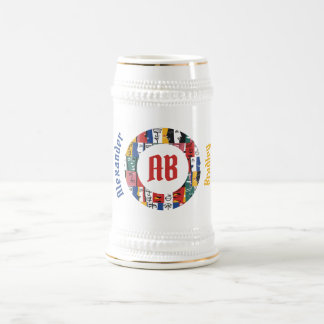 Afrikansk Abstrakt Ansikte Stein Sejdel