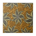 Afrikansk Abstrakt Blommigt Batik Stil Kakelplatta<br><div class="desc">Abstrakt Blommigt Batik/Vax Traditional African Textile Mönster Motive,  med Blommigt Motive och varmt Färg. Original Vector Graphics Copyright BluedarkArt TheChameleonArt.</div>