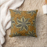 Afrikansk Abstrakt Blommigt Batik Stil Kudde<br><div class="desc">Abstrakt Blommigt Batik/Vax Traditional African Textile Mönster Motive,  med Blommigt Motive och varmt Färg. Original Vector Graphics Copyright BluedarkArt TheChameleonArt.</div>