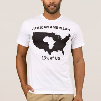 Afrikansk amerikan t-shirt