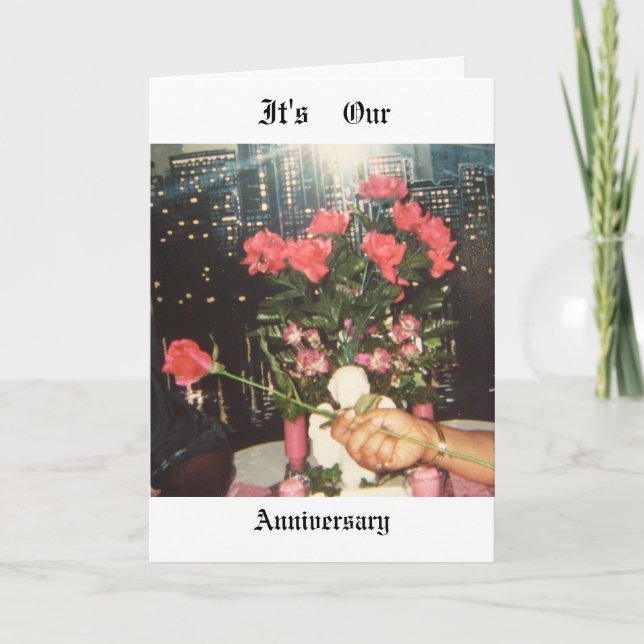 Afrikansk amerikanårsdagkort kort (Framsida)