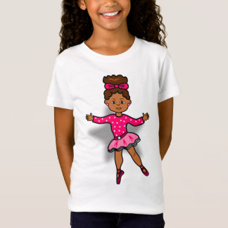 Afrikansk amerikanBallerinaT-tröja Tee Shirt