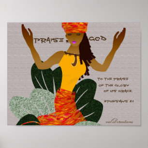 Afrikansk amerikankonst poster