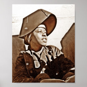 Afrikansk amerikankvinnapatrioter poster