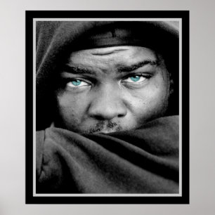 Afrikansk amerikanman poster