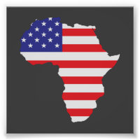 Afrikansk amerikansk Afrika United Stater Flagga