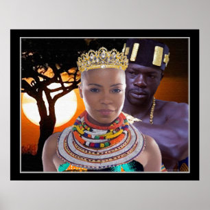 Afrikansk amerikansk ballast.. min afrikanska drot poster