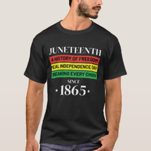 Afrikansk amerikansk design för svart historik, Äl T Shirt