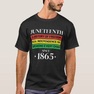 Afrikansk amerikansk design för svart historik, Äl T Shirt
