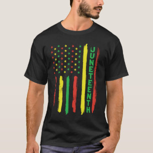 Afrikansk amerikansk design för svart historik, t shirt