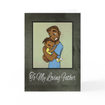 Afrikansk amerikansk Far och dotter