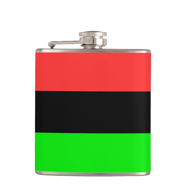 Afrikansk amerikansk Flagga Fickplunta (Framsidan)