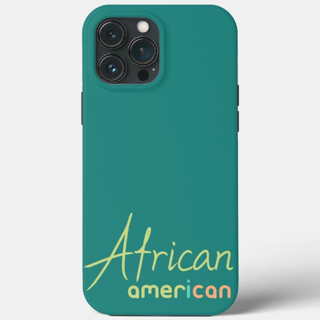 Afrikansk amerikansk Fodral-Mate iphone case (Baksida)