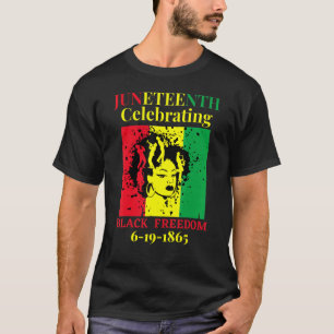 Afrikansk Amerikansk historia Celebrate Retro Afri T Shirt