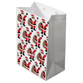 Afrikansk amerikansk Jultomten God jul Medi