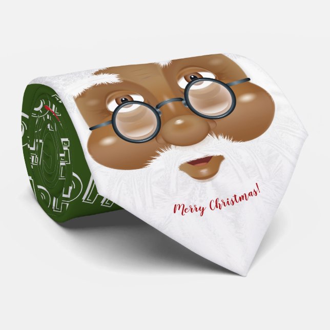 Afrikansk amerikansk Jultomten-jul, Helgdag Slips (Rullad)