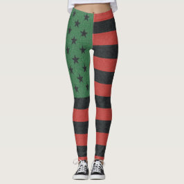 Afrikansk amerikansk juntonde lag leggings