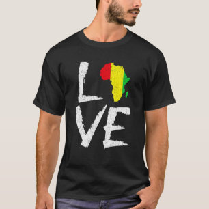 Afrikansk amerikansk kärlek i Svartahavshistorik i T Shirt