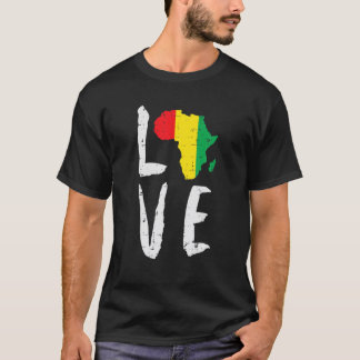 Afrikansk amerikansk kärlek i Svartahavshistorik i T Shirt