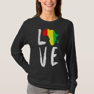 Afrikansk amerikansk kärlek i Svartahavshistorik i T Shirt