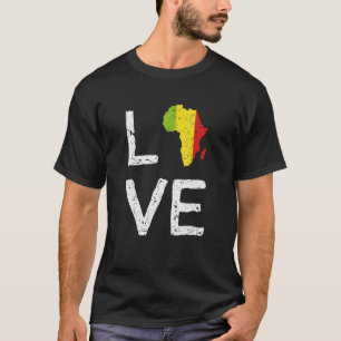 Afrikansk amerikansk kärlek i Svartahavshistorik i T Shirt