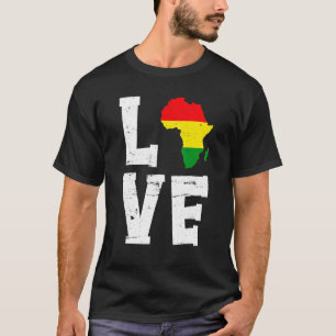 Afrikansk amerikansk kärlek i Svartahavshistorik i T Shirt