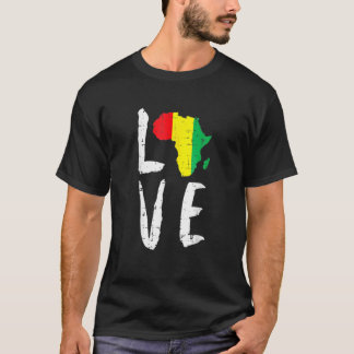 Afrikansk amerikansk kärlek i Svartahavshistorik i T Shirt