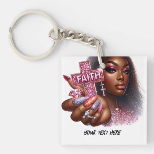 Afrikansk amerikansk kristen "Faith" inspiration
