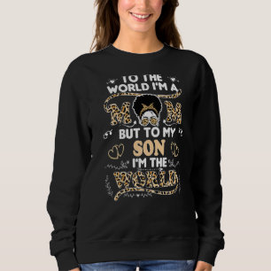 Afrikansk amerikansk Mors dag Leopard Black Mamma T Shirt