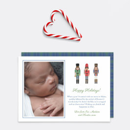 Afrikansk amerikansk nutcrackers Nostalgic-jul Julkort