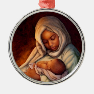 Afrikansk amerikansk nyhet Art julprydnader Julgransprydnad Metall