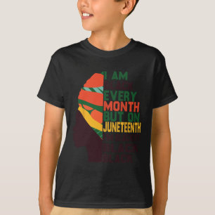Afrikansk amerikansk Pride drottning Black Month H T Shirt