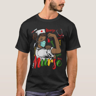 Afrikansk amerikansk sjuksköterskehistoria Månad P T Shirt