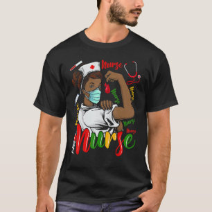 Afrikansk amerikansk sjuksköterskehistoria Månad P T Shirt