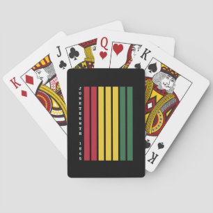 Afrikansk amerikansk svart historia 1865 casinokort