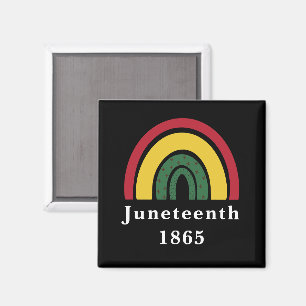 Afrikansk amerikansk svart historia 1865 magnet