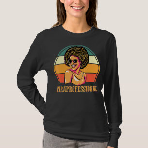 Afrikansk amerikansk svart historik, måndag Parapr T Shirt