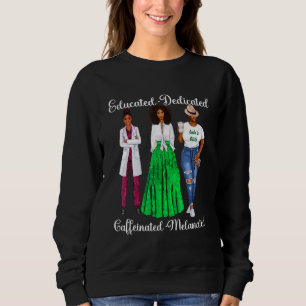 Afrikansk amerikansk utbildad, särskild koffeinfri t shirt