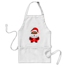 Afrikansk-amerikansk vismisk jul i Jultomten Förkläde