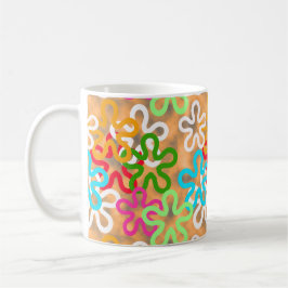 Afrikansk Ankara Mönster design Kaffemugg