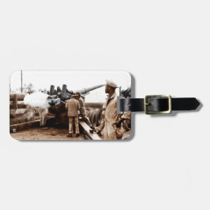 Afrikansk artillerymen bagagebricka