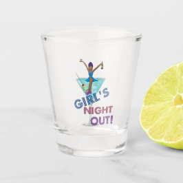 Afrikansk bachelorette Party Shot Glass