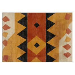 Afrikansk bakgrund i brunt och svart