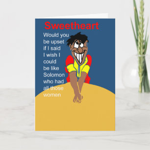 Afrikansk bibel grattis på födelsedagen kort