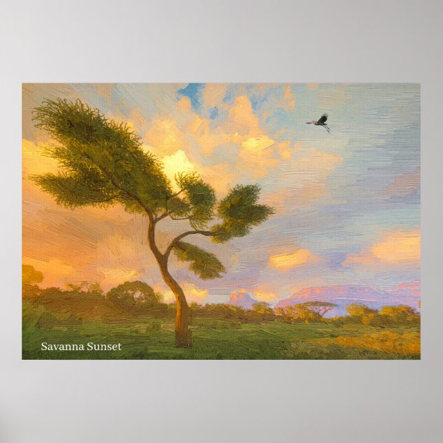 Afrikansk bild för Poster (Framsidan)