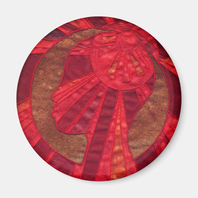 Afrikansk chef magnet (Framsidan)