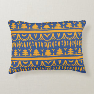 Afrikansk Chevrons: Ethnic Tribal Mönster Prydnadskudde
