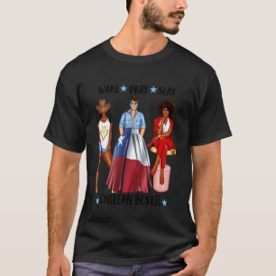 Afrikansk chilensk bästa väninnas flagga för Chile T Shirt