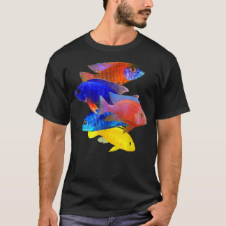 Afrikansk cichlids Peacock Cichlid uppfödare T Shirt