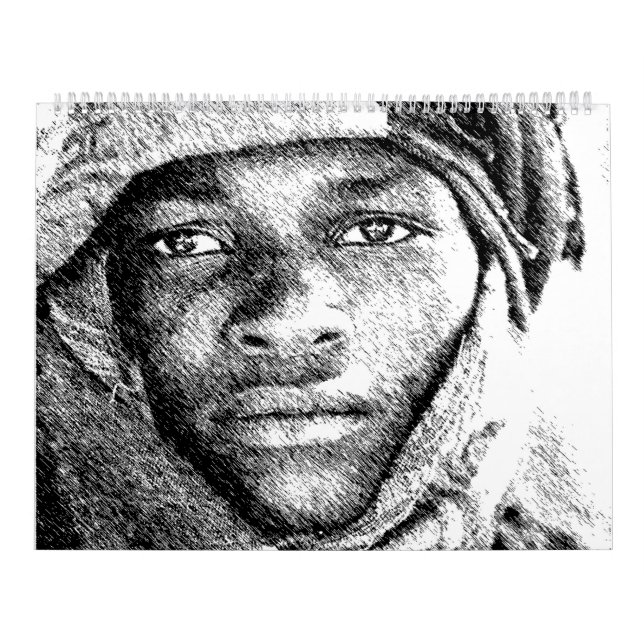 Afrikansk Contemporary och folkkonst Kalender (Omslag)